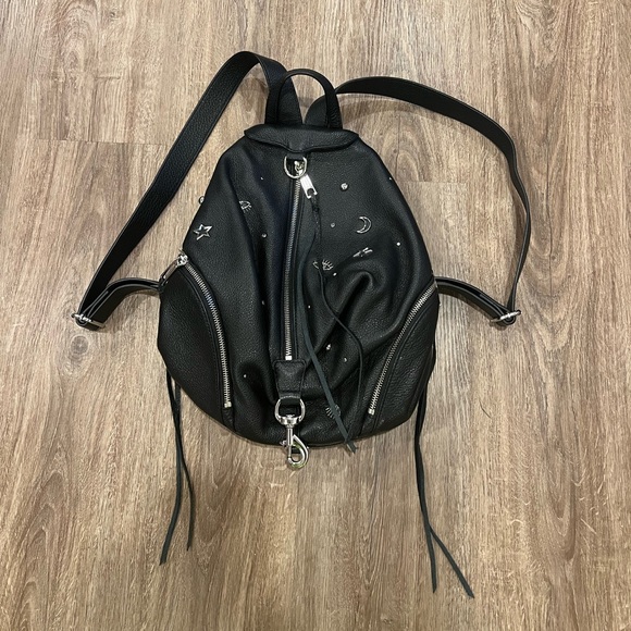 Rebecca Minkoff Julian Embellished Leather Backpack - Picture 3 of 16